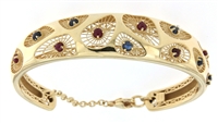 Bracciale in Oro e Pietre