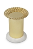 Gold Pillar Canlde Holder on Marble Base