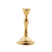 Gold Candlestick - 6.5"H