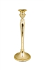 Gold Candlestick - 12.25"H