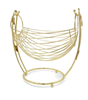 Gold Wire Decorative Basket, 13"