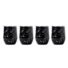 12 Oz Terrazzo Stainless Steel Wine Tumblers, Set of 4