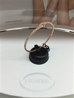 UNOAERRE by UNOAERRE Tennis Bracelet in Rose Brass