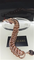 Fashion jewelry by UNOAERRE 18kt Pink Gold Plated Bracelet