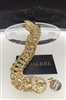 Fashion jewelry by UNOAERRE 18kt Yellow18kt yellow gold Diamond Cut Bracelet