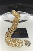 Fashion jewelry by UNOAERRE 18kt Yellow18kt yellow gold Diamond Cut Bracelet