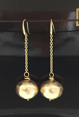 UNOAERRE by UNOAERRE 18kt Gold Plated Pendant Earrings