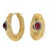 ORECCHINI con Brillanti e TOURMALINE