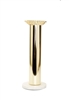 Gold Taper Candle Holder on Marble Base