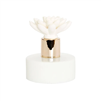 White Bottle Diffuser With White Flower, â€œEnglish Pear And Freesiaâ€