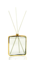Gold Framed Square Shaped Diffuser, "Lily Of The Valley" Scent