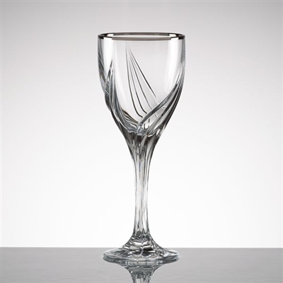 DebutÂ® Platinum Crystal Wine Glass by Lenox (spld out)