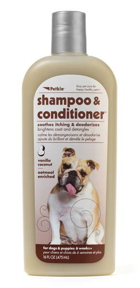 2-in-1 Shampoo & Conditioner - Vanilla Coconut 16oz