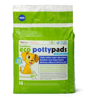 Bamboo Eco Potty Pads (14ct)