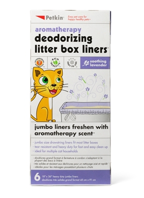 Litter Box Liners - Lavender (6ct)