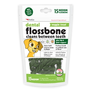 Dental Flossbone - Veggie - 15ct