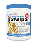 200 Mega Value PetWipes