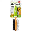 Soft-Grip Bamboo 2-in-1 Brush