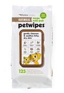 Oatmeal Mega Valu-Pak Petwipes (125ct)