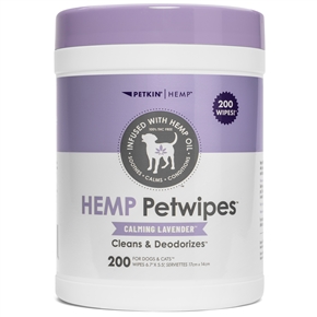 HEMP Petwipes - Calming Lavender (200ct)