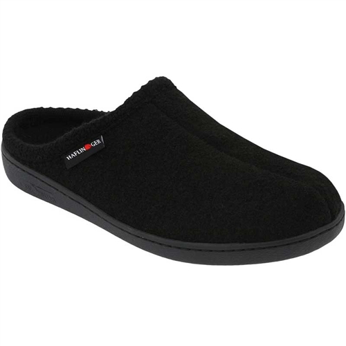 Haflinger Classic Hardsole Black