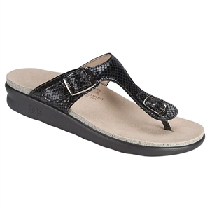 Women's SAS Sanibel Black Snake