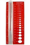 Knitter's Pride Magnifying Needle Gauge