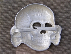 Reproduction European Made SS Metal Cap Skull And Eagle