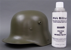 German World War One GraugrÃ¼n Helmet Paint