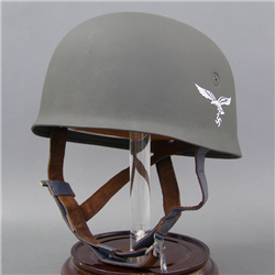 Reproduction German WWII M38 FallschirmjÃ¤ger Helmet ET68 â€œWartimeâ€ Issue