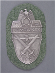 Reproduction German WWII Demjansk Shield For Heer And Waffen SS