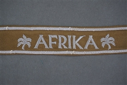 Original German WWII Afrika Cufftitle