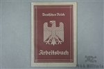Original Third Reich Arbeitsbuch Workbook