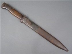 Original German WWII Mis-Matched K98 Bayonet Dated 43