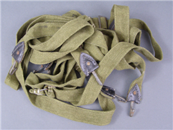 Original German WWII Heer/Waffen SS Mid/Late War Breadbag Strap RB Numbered