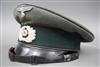 Unissued Original German WII Heer NCO/EM Pioneer Visor Cap Size 58 Dated 1936