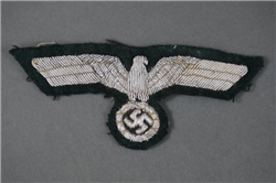 Original German WWII Heer (Army) Officerâ€™s Breast Eagle