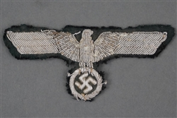 Original German WWII Heer (Army) Officerâ€™s Breast Eagle