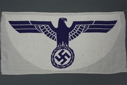 Original German WWII Kriegsmarine Sports Shirt Patch
