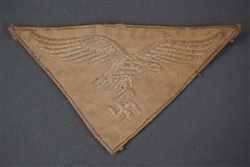 Original German WWII Luftwaffe Tropical Cloth Breast Eagle