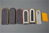 Original German WWII Luftwaffe EM/NCO/Officer Single Shoulder Board Lot With Collar Tab