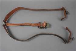 Original German WWII Unissued Fallschirmjager Leather Combat Y-Straps