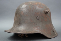 Original Imperial German WWI M16 Helmet With Partial Liner Size 64