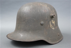 Original German WWII M16 Heer Single Decal Late War Reissued Helmet