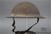 Original US WWI M1917 Doughboy Helmet With Liner & Chinstrap Marked VJ 155