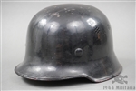 Post Third Reich M34 Feuerschutzpolizei Helmet Size 64