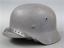 Original German WWII Luftwaffe M40 No Decal Helmet