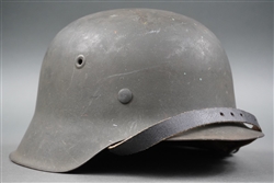 Original German WWII Heer/Waffen SS No Decal M42 CKL64 Helmet