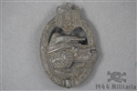 Original German WWII Bronze Panzer Assault Badge