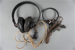 Original German WWII Panzer/Armored Vehicle Headphone Set